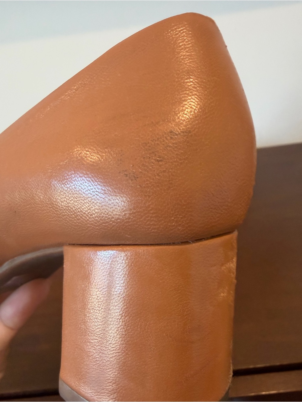 Tory Burch Chelsea Wedges‎ Tan Size 7 - Picture 5 of 11
